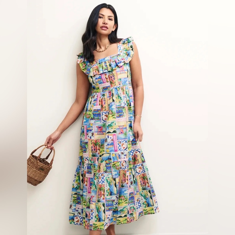 Nobody’s Child Cassidy Cotton Midi Dress